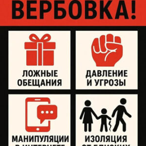 ❗Вербовка-это реальная угроза. Будьте бдительны- берегите себя и своего ребенка❗